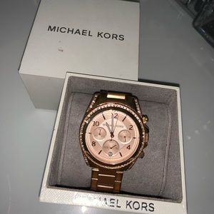 MK PINK GOLD WATCH